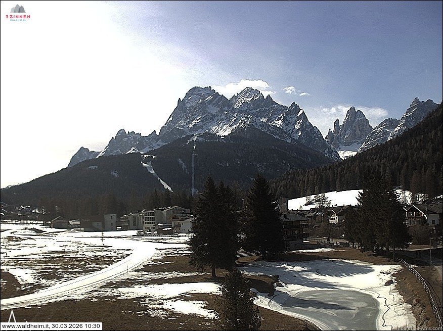 Archiv Foto Webcam Waldheim bei Sexten