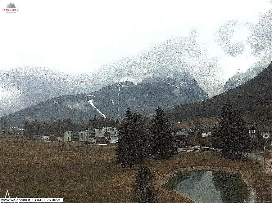 Archived image Webcam Waldheim (Sexten)