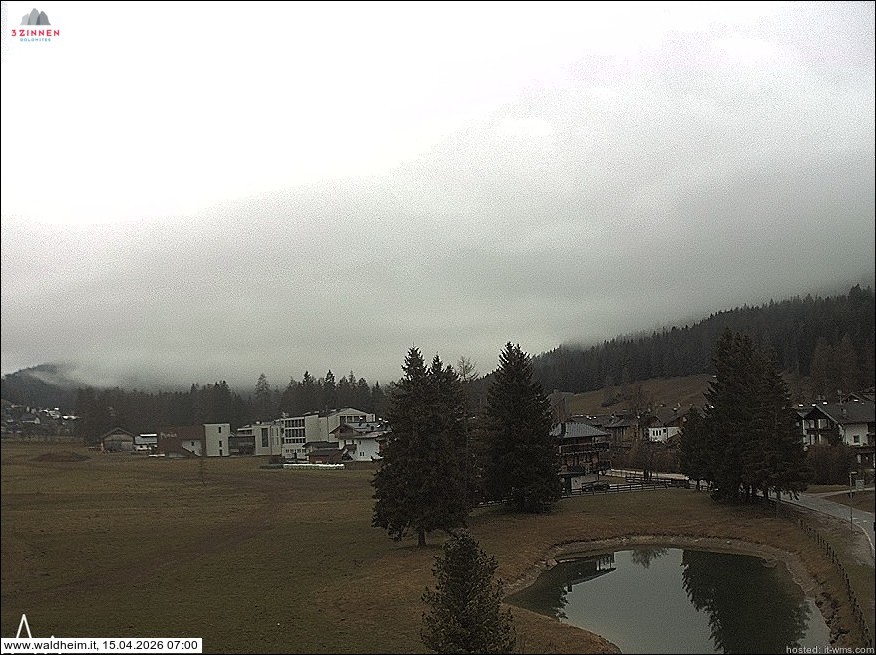 Archived image Webcam Waldheim (Sexten)