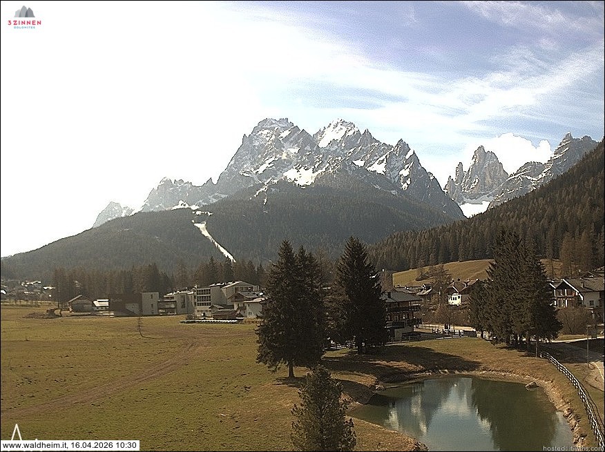 Archiv Foto Webcam Waldheim bei Sexten