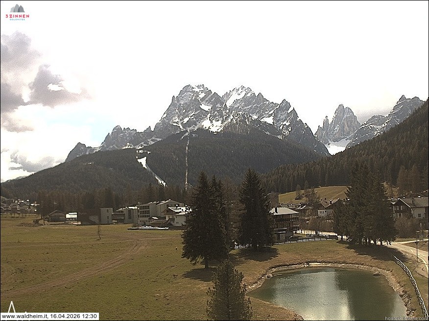 Archiv Foto Webcam Waldheim bei Sexten