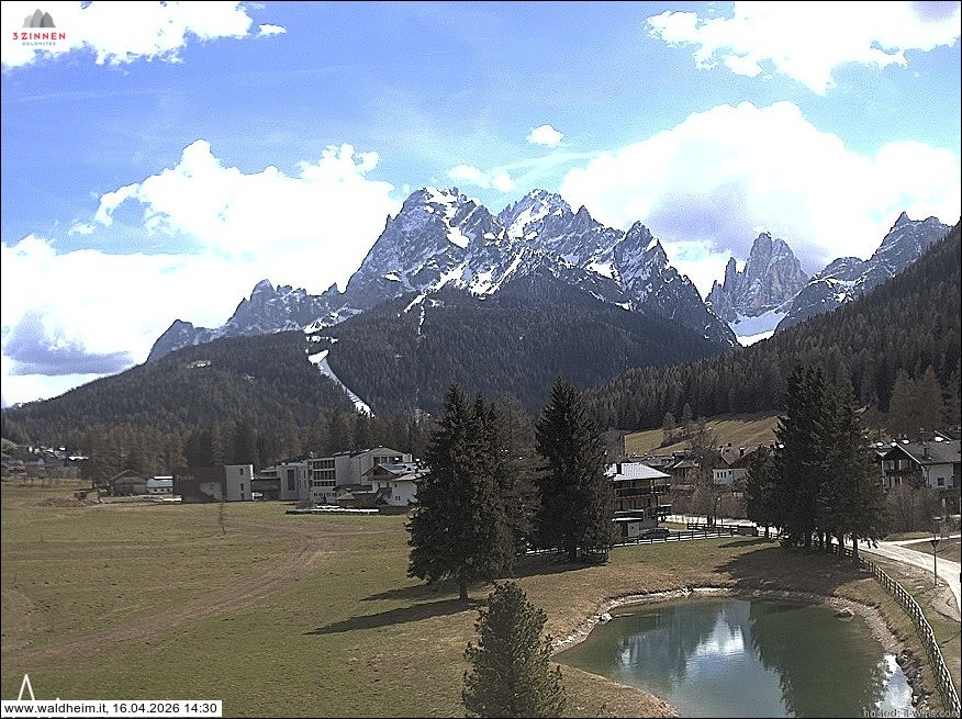 Archiv Foto Webcam Waldheim bei Sexten