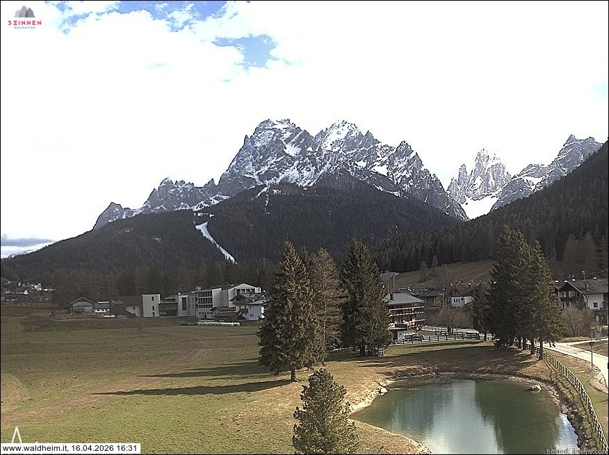 Archiv Foto Webcam Waldheim bei Sexten