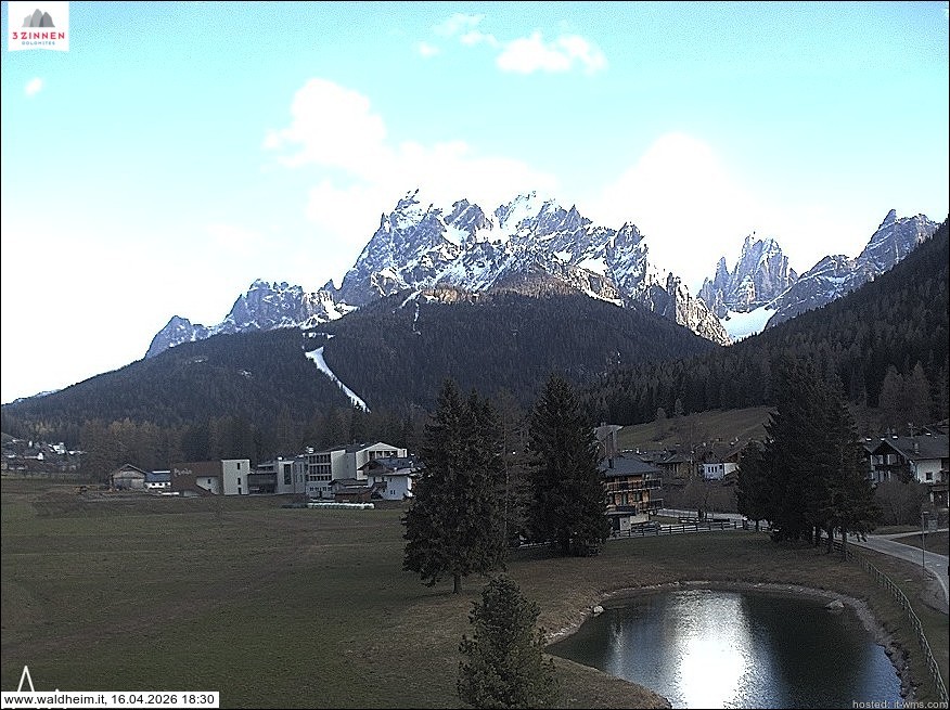 Archiv Foto Webcam Waldheim bei Sexten