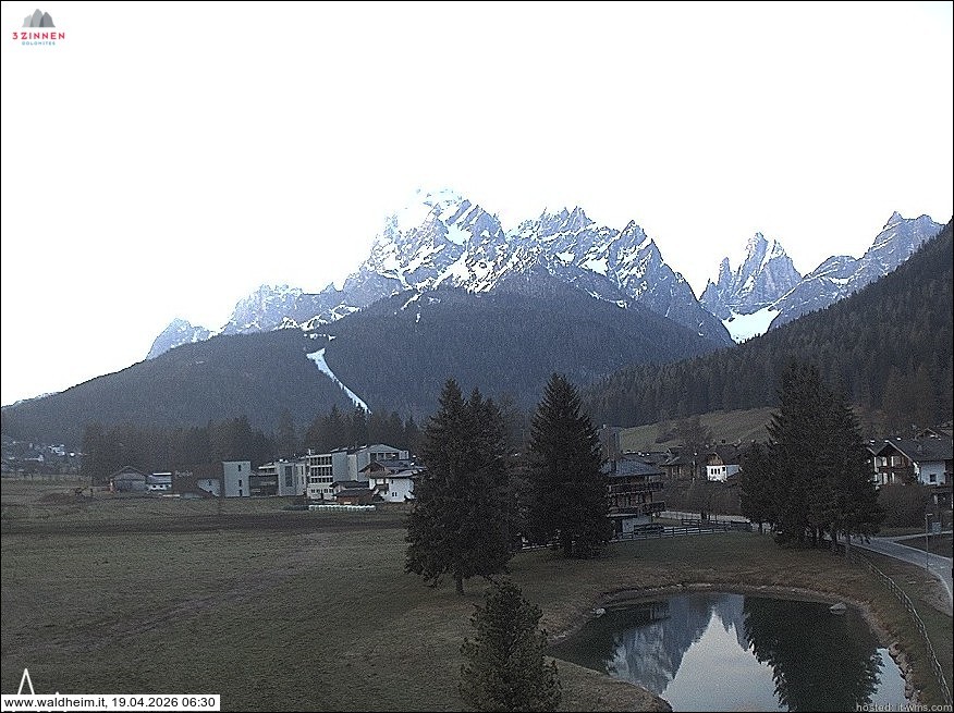 Archiv Foto Webcam Waldheim bei Sexten