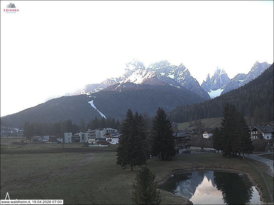 Archiv Foto Webcam Waldheim bei Sexten