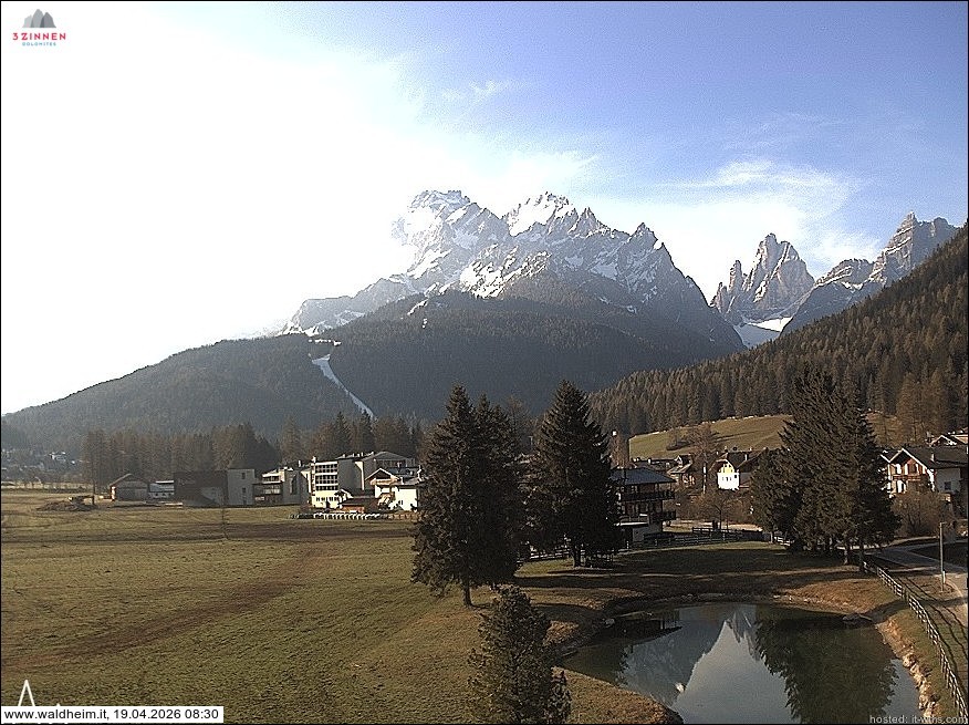 Archiv Foto Webcam Waldheim bei Sexten