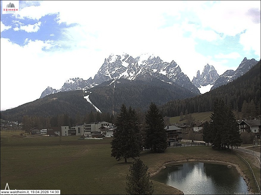 Archiv Foto Webcam Waldheim bei Sexten