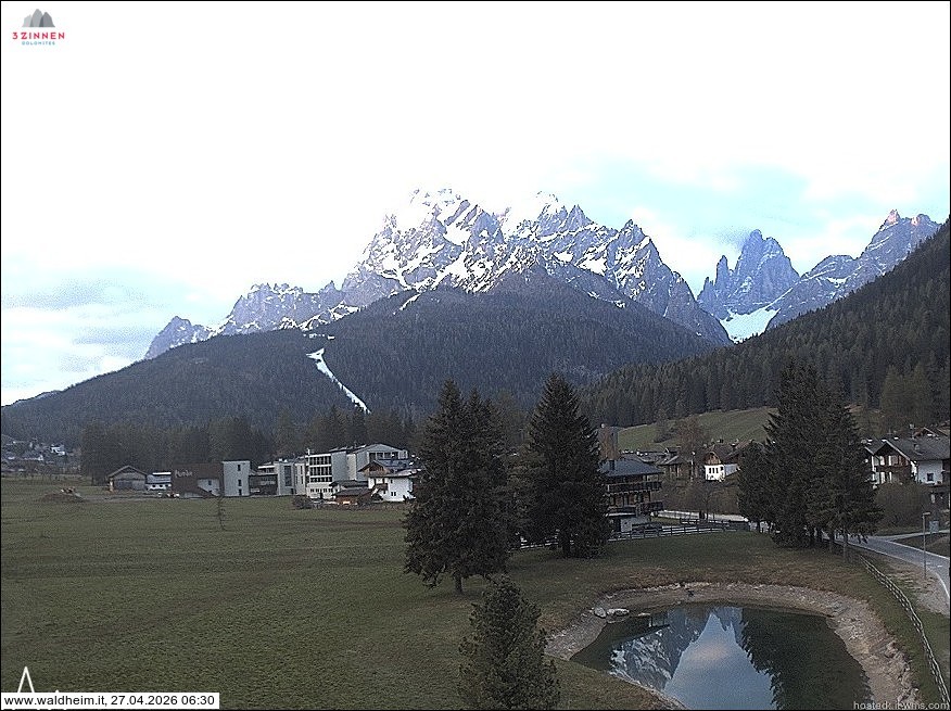 Archiv Foto Webcam Waldheim bei Sexten