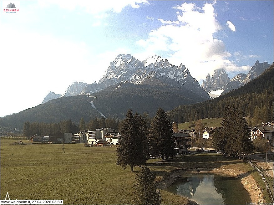 Archiv Foto Webcam Waldheim bei Sexten