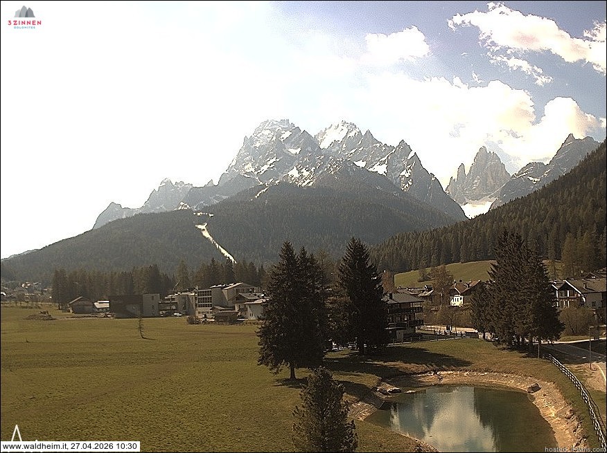 Archiv Foto Webcam Waldheim bei Sexten