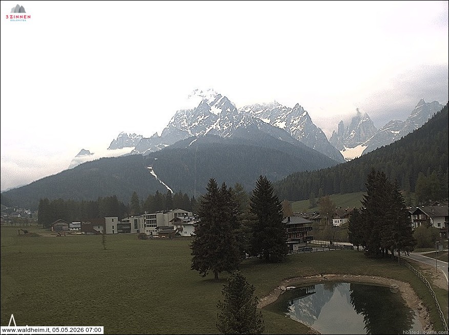 Archived image Webcam Waldheim (Sexten)