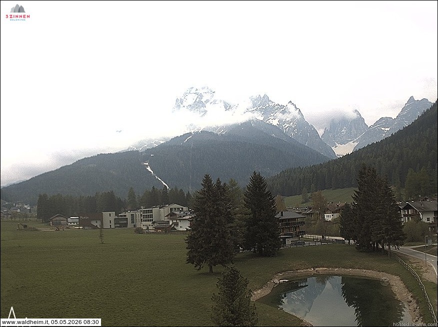 Archived image Webcam Waldheim (Sexten)