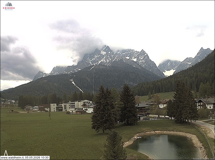 Archived image Webcam Waldheim (Sexten)