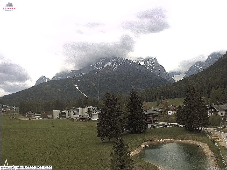 Archived image Webcam Waldheim (Sexten)
