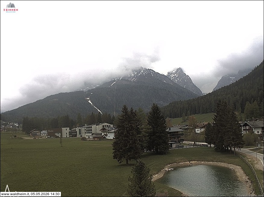 Archived image Webcam Waldheim (Sexten)