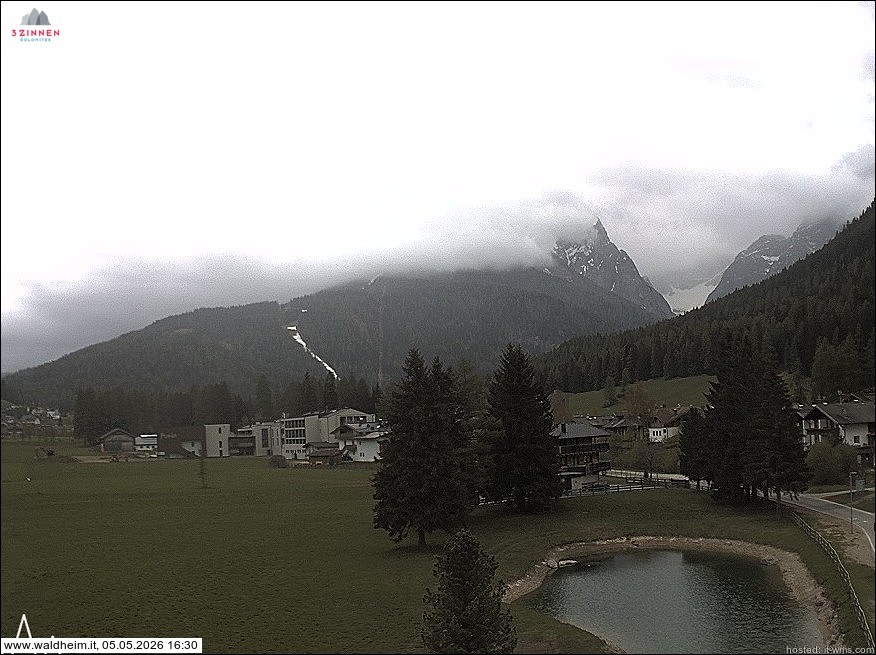 Archived image Webcam Waldheim (Sexten)