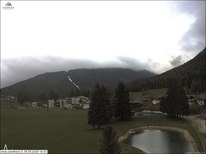 Archived image Webcam Waldheim (Sexten)