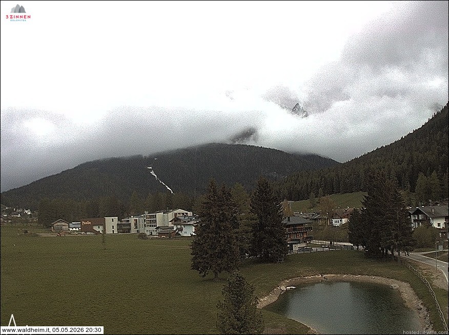 Archived image Webcam Waldheim (Sexten)