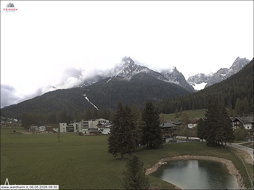 Archiv Foto Webcam Waldheim bei Sexten