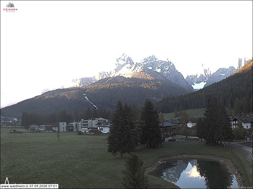 Archiv Foto Webcam Waldheim bei Sexten