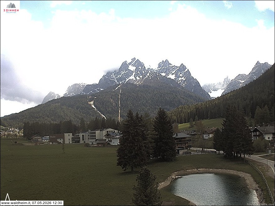 Archiv Foto Webcam Waldheim bei Sexten