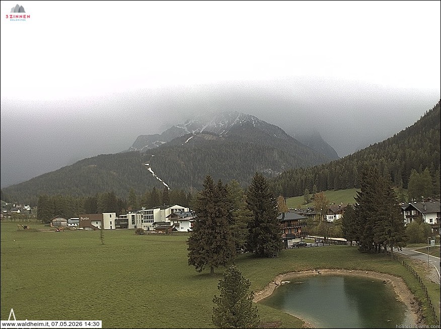 Archived image Webcam Waldheim (Sexten)