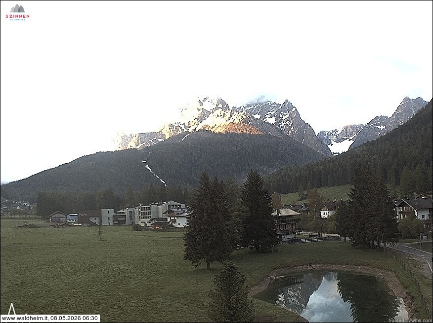 Archived image Webcam Waldheim (Sexten)