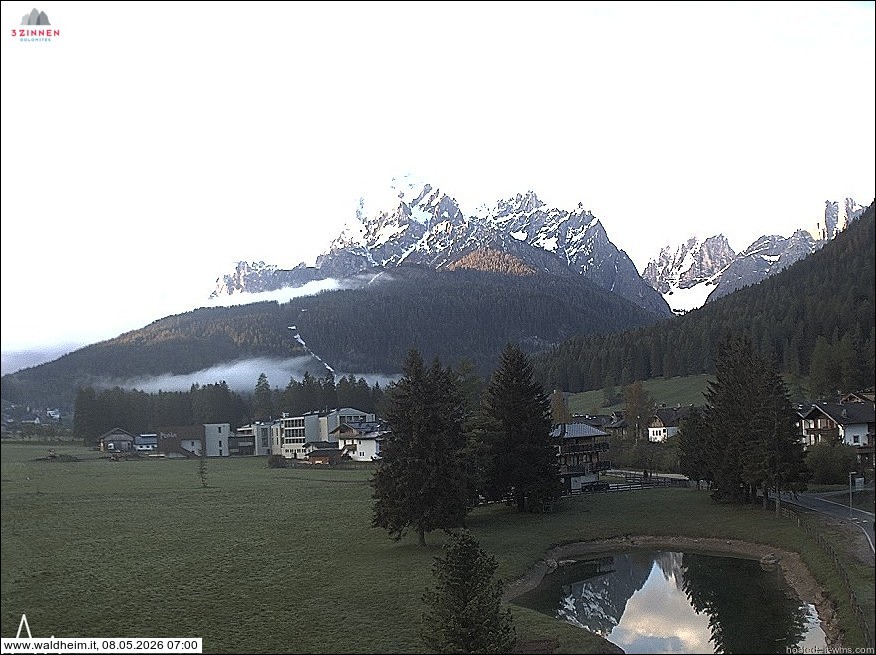 Archived image Webcam Waldheim (Sexten)