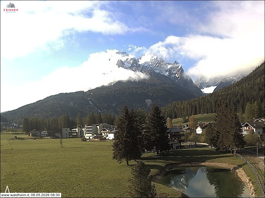 Archived image Webcam Waldheim (Sexten)