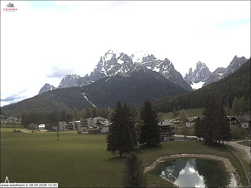 Archived image Webcam Waldheim (Sexten)