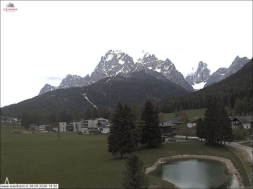 Archived image Webcam Waldheim (Sexten)