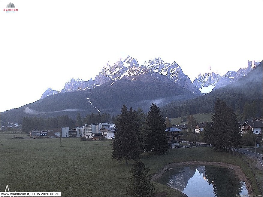 Archiv Foto Webcam Waldheim bei Sexten