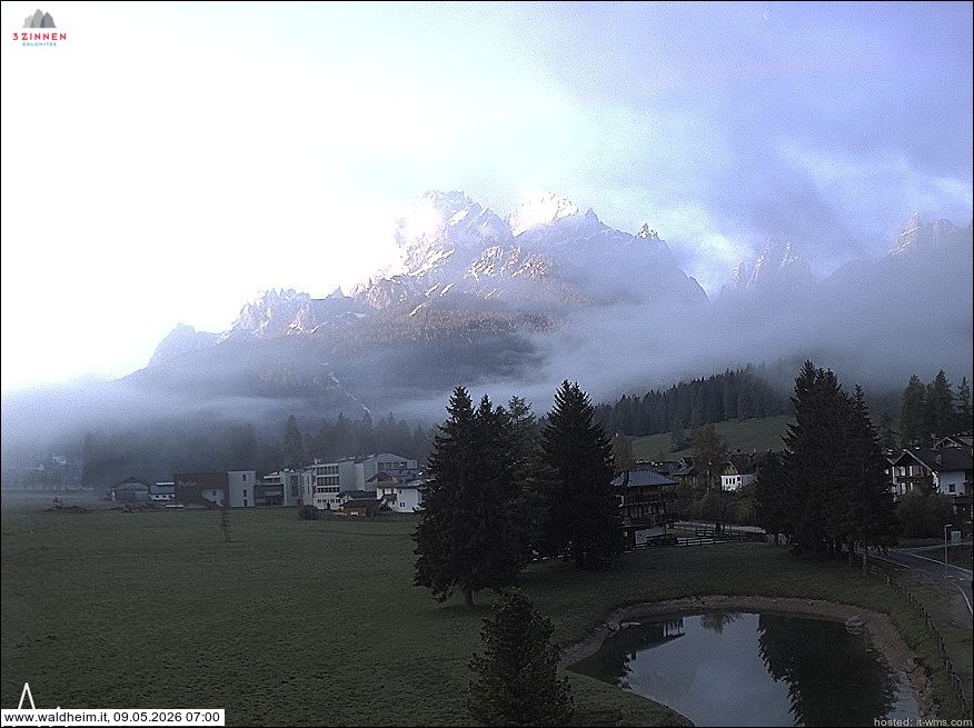 Archiv Foto Webcam Waldheim bei Sexten