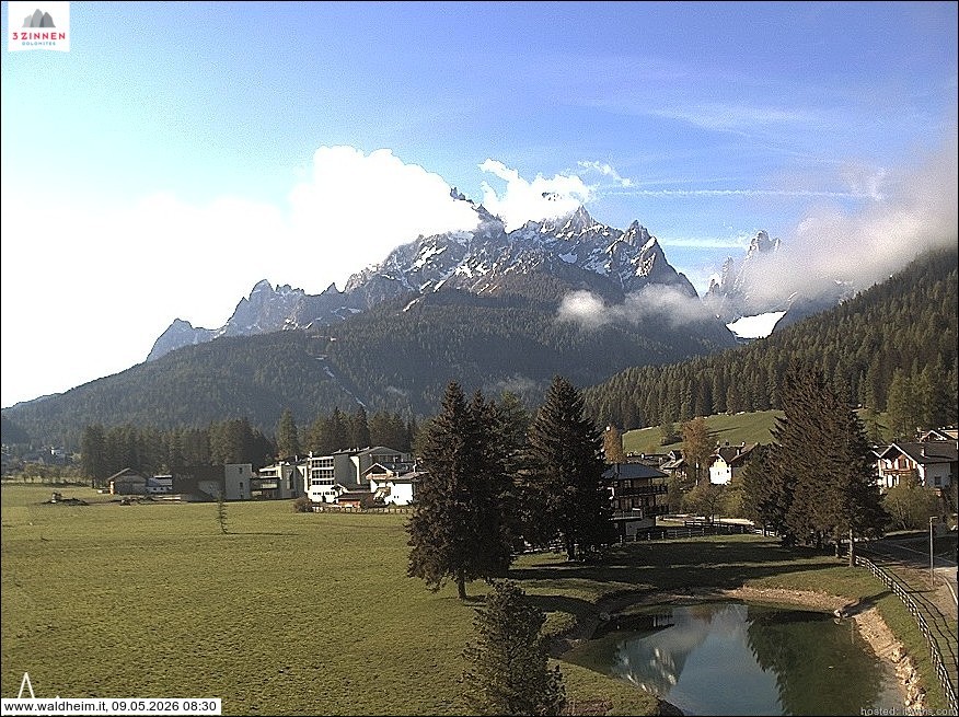 Archiv Foto Webcam Waldheim bei Sexten