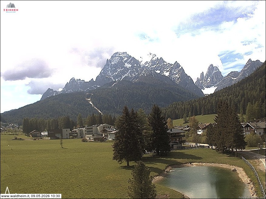 Archiv Foto Webcam Waldheim bei Sexten