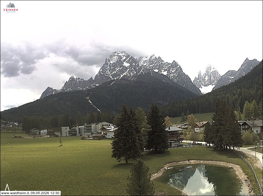 Archiv Foto Webcam Waldheim bei Sexten