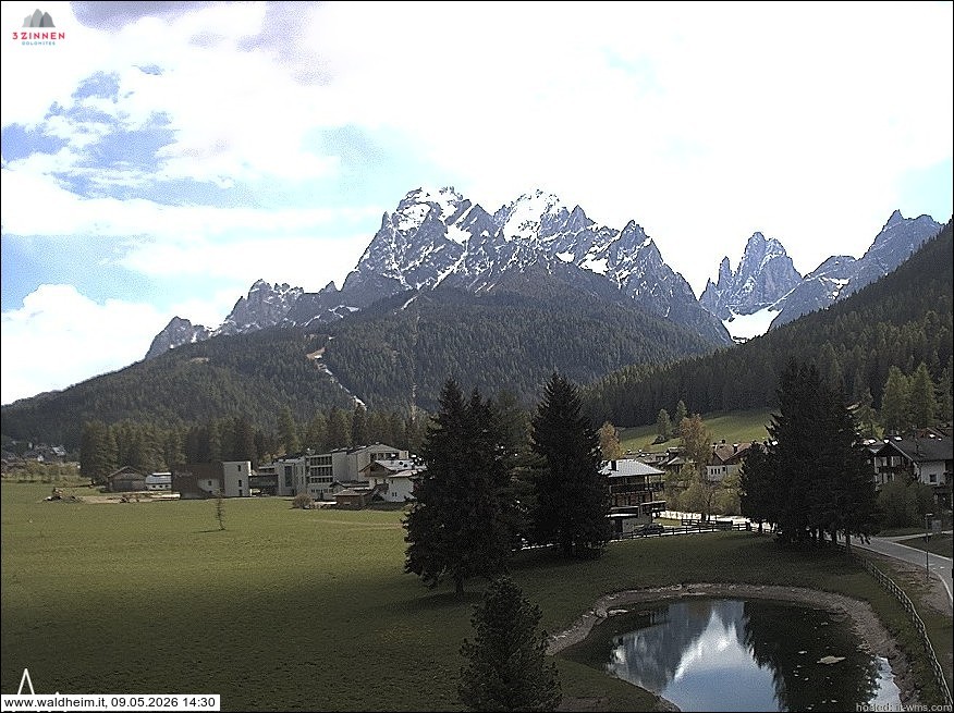 Archiv Foto Webcam Waldheim bei Sexten