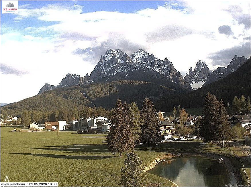Archiv Foto Webcam Waldheim bei Sexten