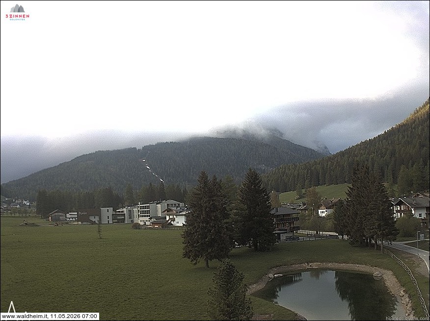 Archiv Foto Webcam Waldheim bei Sexten
