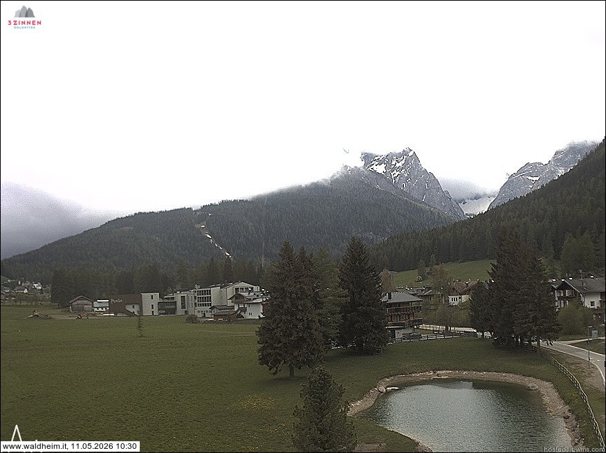 Archiv Foto Webcam Waldheim bei Sexten