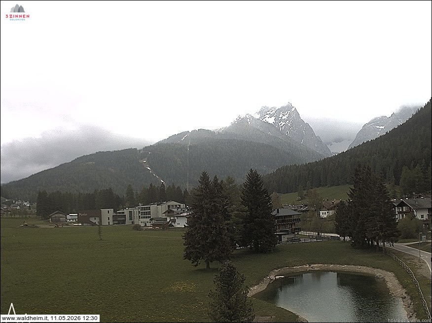 Archiv Foto Webcam Waldheim bei Sexten