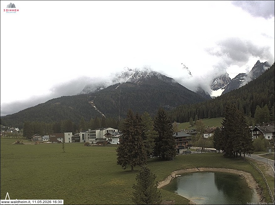 Archiv Foto Webcam Waldheim bei Sexten