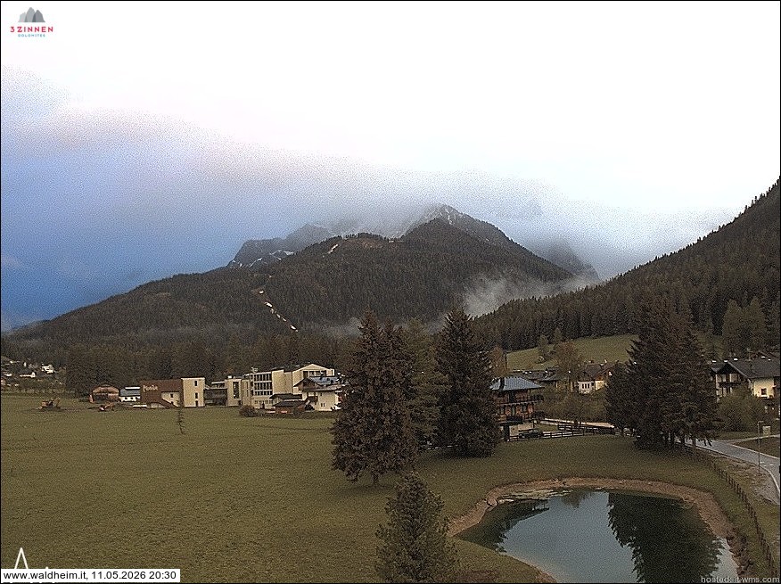 Archived image Webcam Waldheim (Sexten)