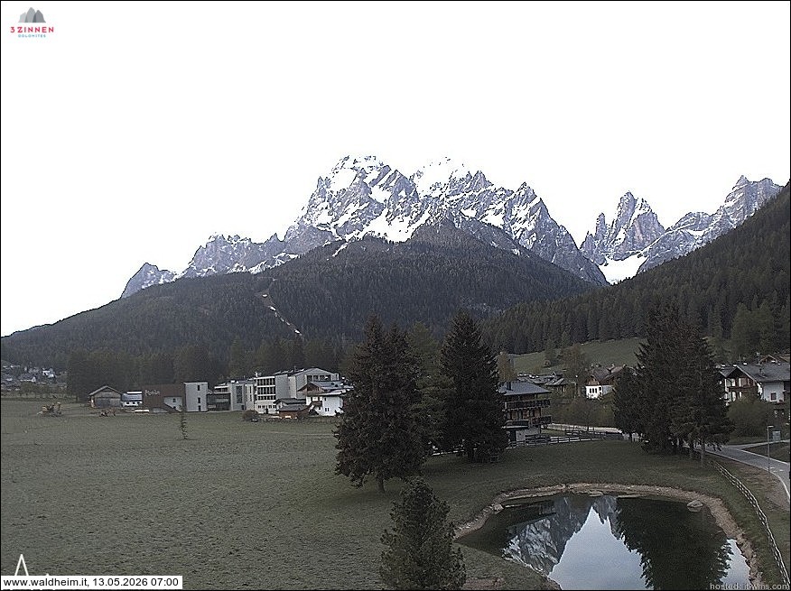 Archiv Foto Webcam Waldheim bei Sexten