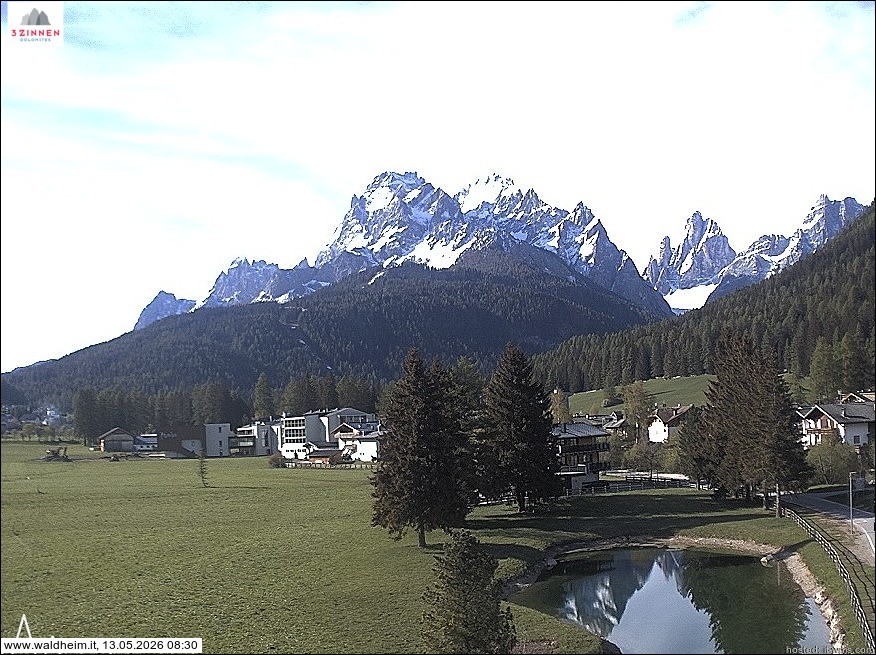 Archiv Foto Webcam Waldheim bei Sexten