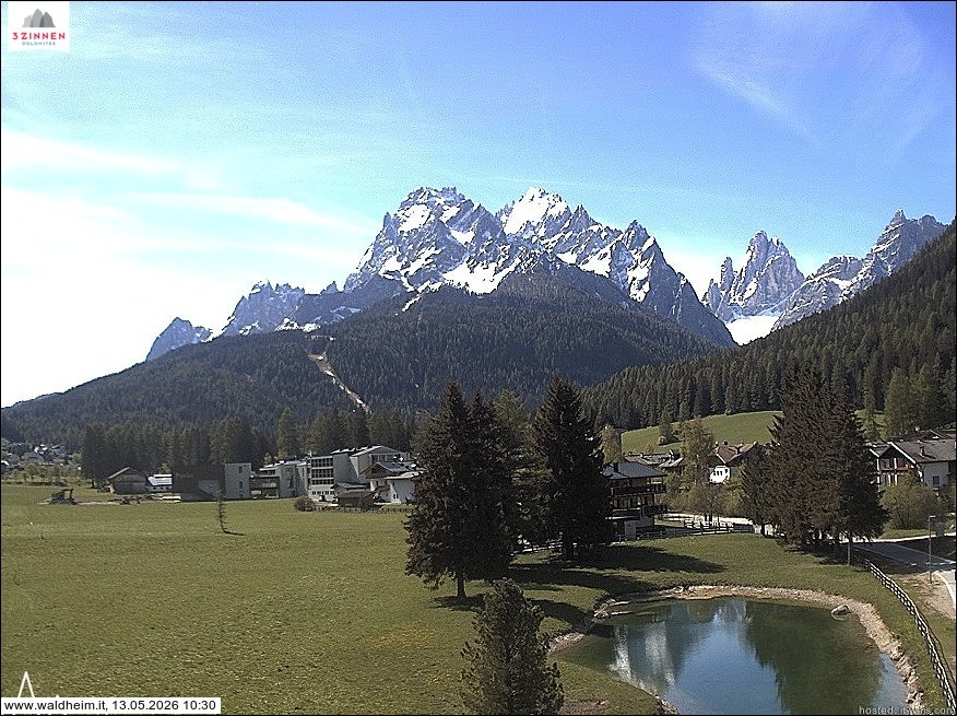 Archiv Foto Webcam Waldheim bei Sexten