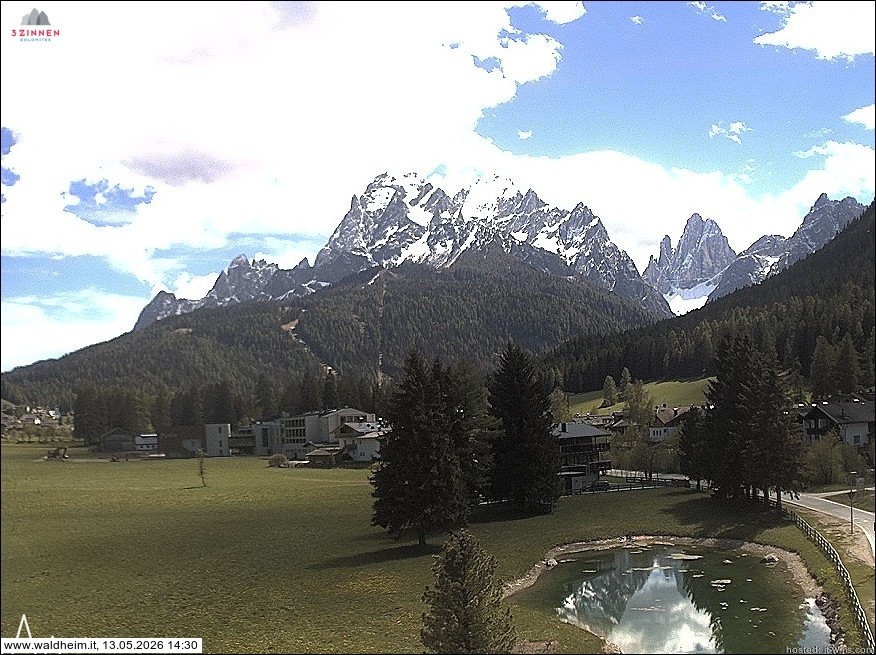 Archiv Foto Webcam Waldheim bei Sexten