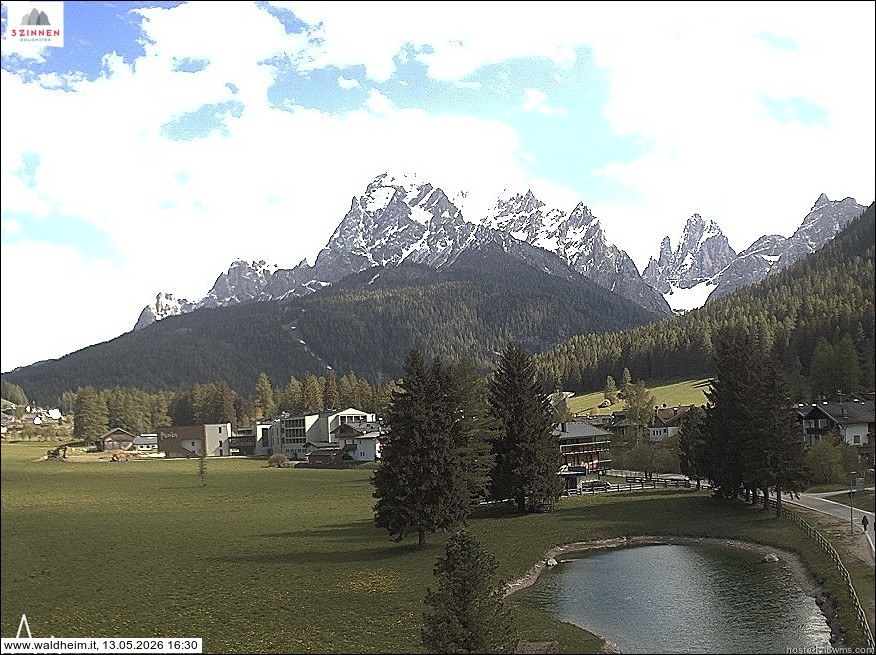 Archiv Foto Webcam Waldheim bei Sexten