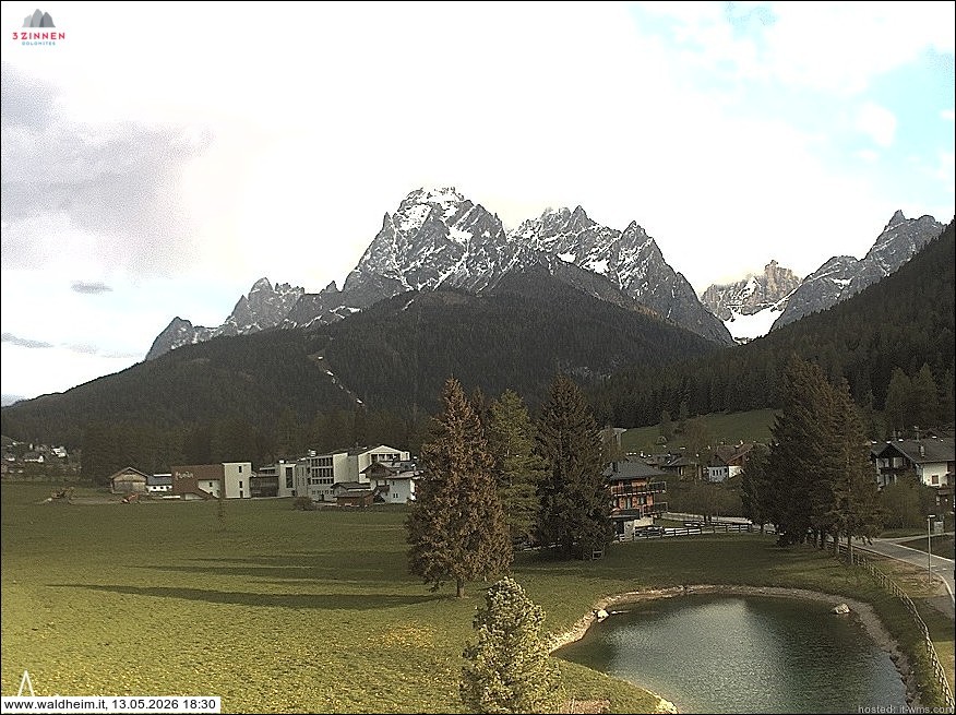 Archiv Foto Webcam Waldheim bei Sexten